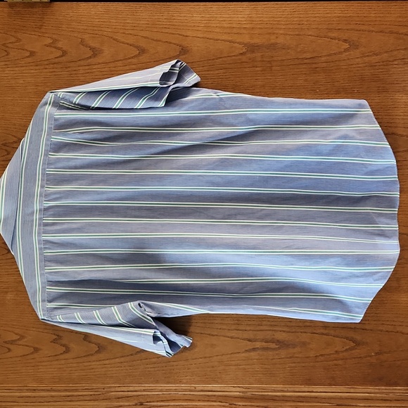 Vintage Towncraft Men's Size 15 1/2 Striped sportshirt - Picture 4 of 6